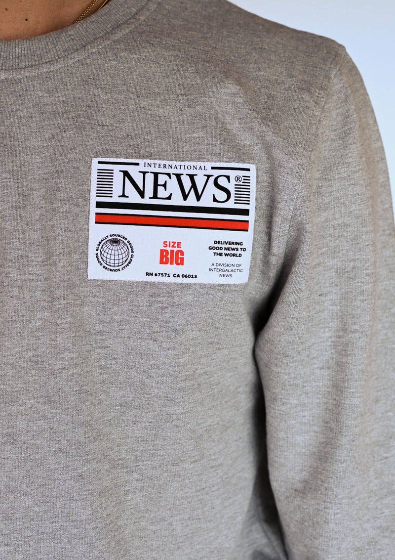News Label Sweatshirt